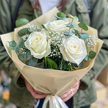 Букет цветов из:  Розы в Клишева