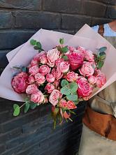 Букет цветов из:  Розы в Клишева